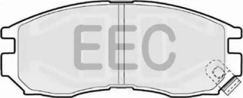 EEC BRP0914 - Гальмівні колодки, дискові гальма autocars.com.ua