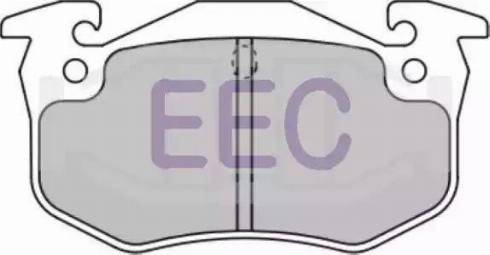 EEC BRP1005 - Тормозные колодки, дисковые, комплект autodnr.net