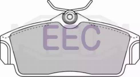EEC BRP1082 - Гальмівні колодки, дискові гальма autocars.com.ua