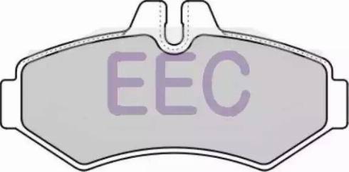EEC BRP1104 - Гальмівні колодки, дискові гальма autocars.com.ua