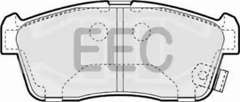 EEC BRP1111 - Гальмівні колодки, дискові гальма autocars.com.ua