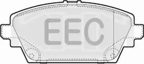 EEC BRP1170 - Гальмівні колодки, дискові гальма autocars.com.ua