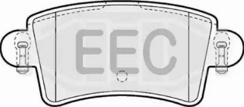 EEC BRP1197 - Гальмівні колодки, дискові гальма autocars.com.ua