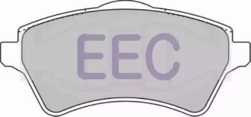 EEC BRP1208 - Гальмівні колодки, дискові гальма autocars.com.ua