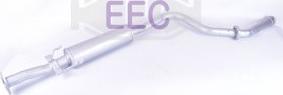 EEC ERR225 - Середній глушник вихлопних газів autocars.com.ua