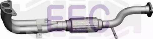EEC HY7500 - Труба вихлопного газу autocars.com.ua