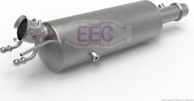 EEC PT6093TS - Сажевый / частичный фильтр, система выхлопа ОГ autodnr.net