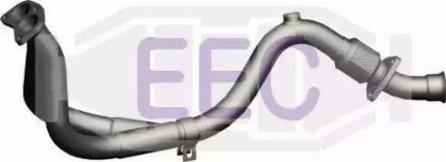 EEC VK7509 - Труба вихлопного газу autocars.com.ua