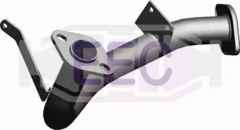 EEC VX7503 - Труба вихлопного газу autocars.com.ua