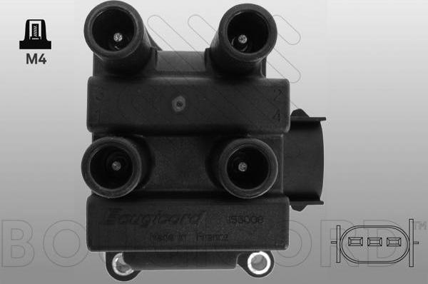 EFI 155010 - Котушка запалювання autocars.com.ua