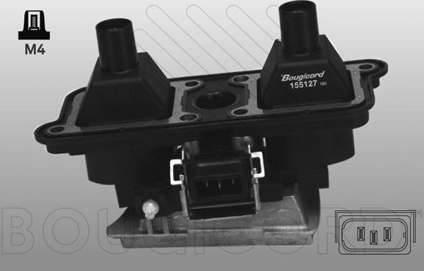 EFI 155127 - Котушка запалювання autocars.com.ua