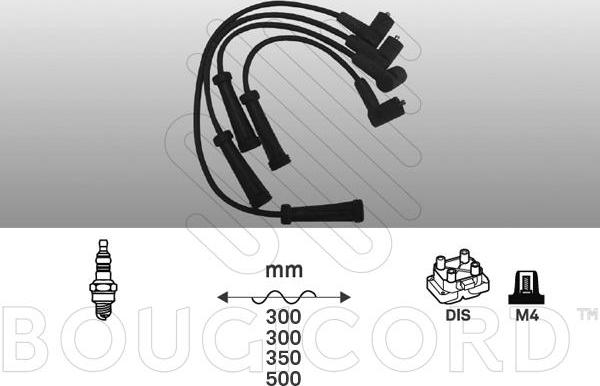 EFI 2459 - Комплект проводів запалювання autocars.com.ua