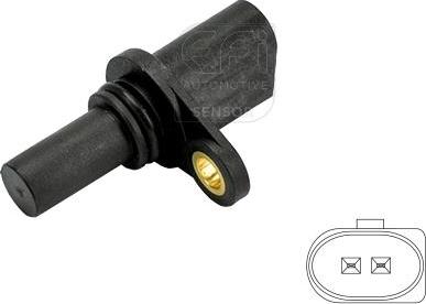 EFI 303008 - Датчик імпульсів, колінчастий вал autocars.com.ua