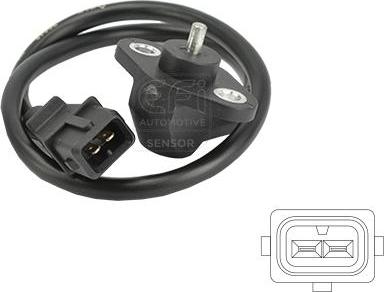 EFI 303015 - Датчик імпульсів, колінчастий вал autocars.com.ua