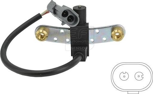 EFI 303019 - Датчик імпульсів, колінчастий вал autocars.com.ua