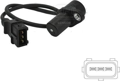 EFI 303047 - Датчик імпульсів, колінчастий вал autocars.com.ua