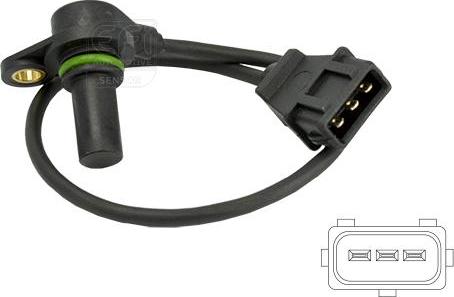 EFI 303055 - Датчик частоти обертання, автоматична коробка передач autocars.com.ua