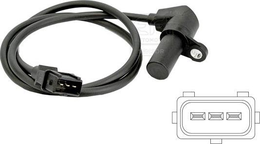 EFI 303072 - Датчик імпульсів, колінчастий вал autocars.com.ua