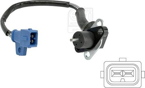 EFI 303074 - Датчик імпульсів, колінчастий вал autocars.com.ua