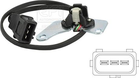 EFI 303101 - Датчик, положення розподільного валу autocars.com.ua