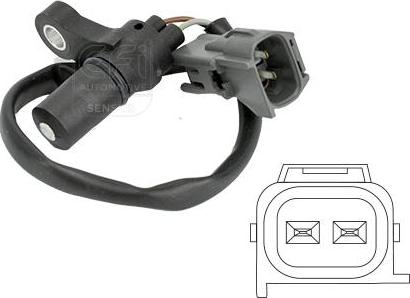 EFI 303113 - Датчик імпульсів, колінчастий вал autocars.com.ua