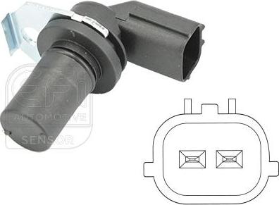 EFI 303126 - Датчик частоти обертання, автоматична коробка передач autocars.com.ua