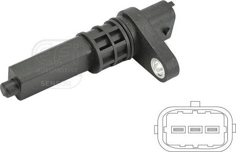 EFI 303273 - Датчик швидкості, спідометра autocars.com.ua