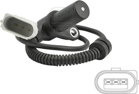 EFI 303276 - Датчик імпульсів, колінчастий вал autocars.com.ua