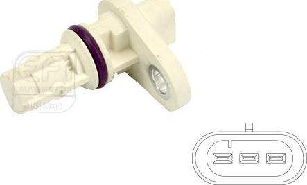 EFI 303357 - Датчик імпульсів, колінчастий вал autocars.com.ua