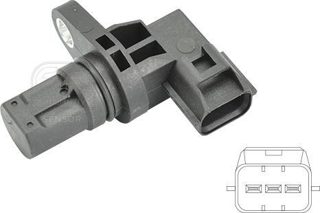 EFI 303375 - Датчик, положення розподільного валу autocars.com.ua