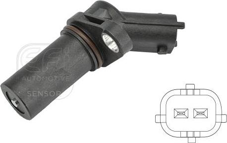 EFI 303377 - Датчик імпульсів, колінчастий вал autocars.com.ua