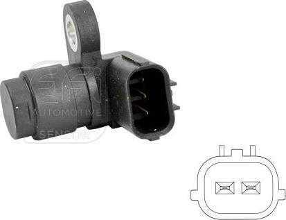 EFI 303378 - Датчик імпульсів, колінчастий вал autocars.com.ua