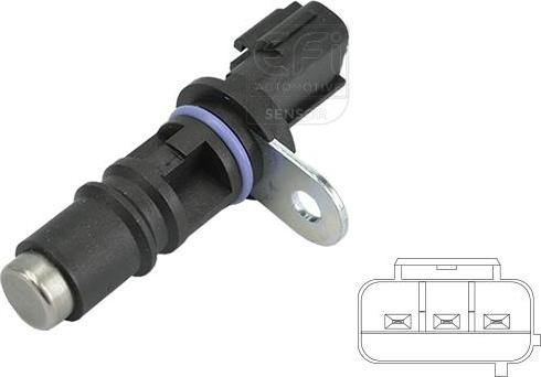 EFI 303387 - Датчик імпульсів, колінчастий вал autocars.com.ua