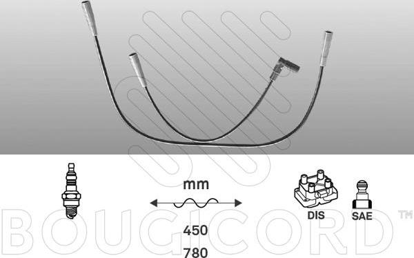 EFI 3143 - Комплект проводів запалювання autocars.com.ua
