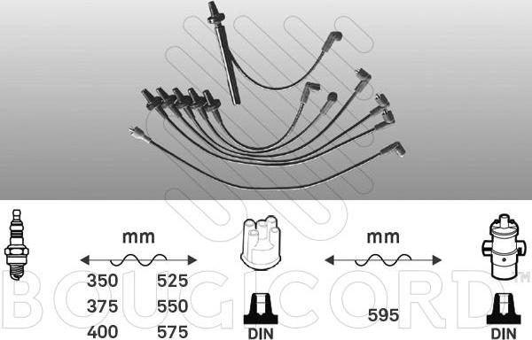 EFI 3497 - Комплект проводів запалювання autocars.com.ua