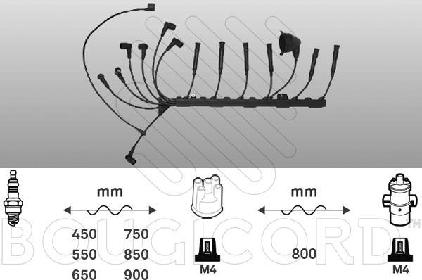 EFI 4171 - Комплект проводів запалювання autocars.com.ua