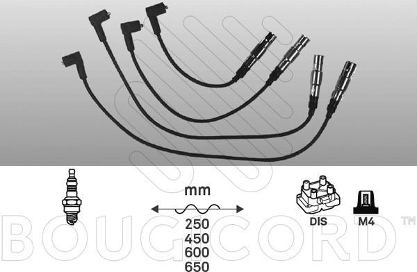 EFI 4173 - Комплект проводів запалювання autocars.com.ua