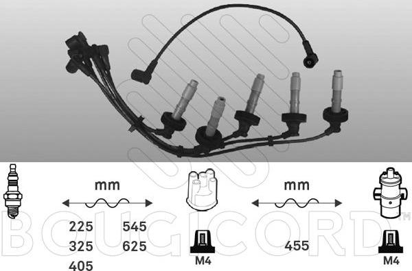 EFI 6468 - Комплект проводів запалювання autocars.com.ua