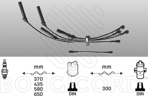 EFI 6530 - Комплект проводів запалювання autocars.com.ua