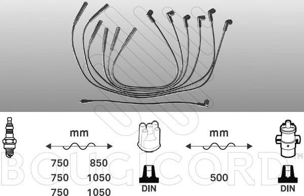 EFI 7106 - Комплект проводів запалювання autocars.com.ua