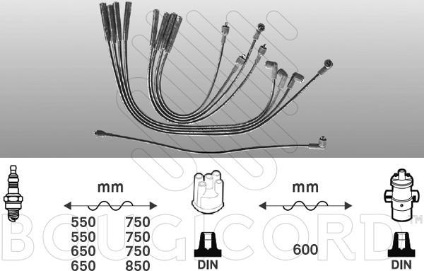 EFI 7107 - Комплект проводів запалювання autocars.com.ua