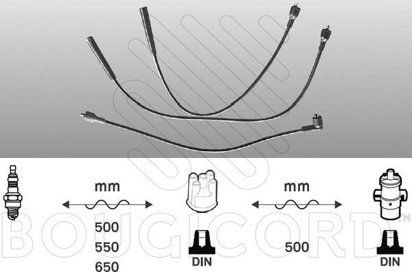 EFI 7112 - Комплект проводів запалювання autocars.com.ua