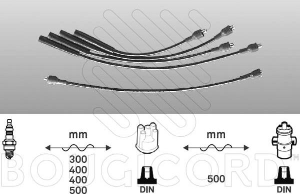 EFI 7120 - Комплект проводів запалювання autocars.com.ua