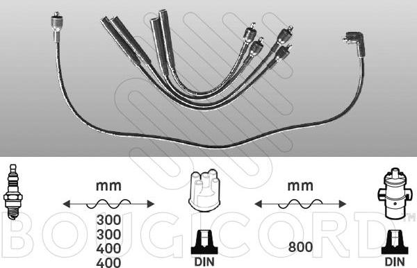 EFI 7137 - Комплект проводів запалювання autocars.com.ua