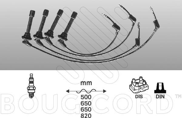EFI 7148 - Комплект проводів запалювання autocars.com.ua