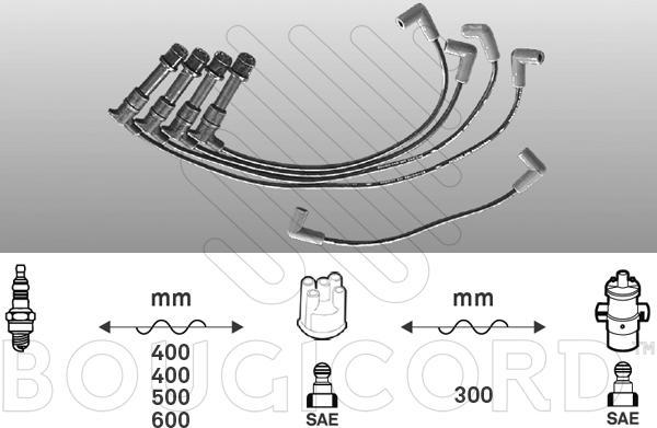 EFI 7213 - Комплект проводів запалювання autocars.com.ua