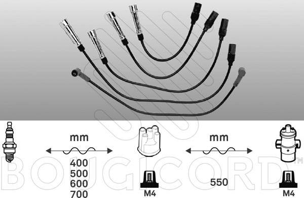 EFI 7247 - Комплект проводів запалювання autocars.com.ua
