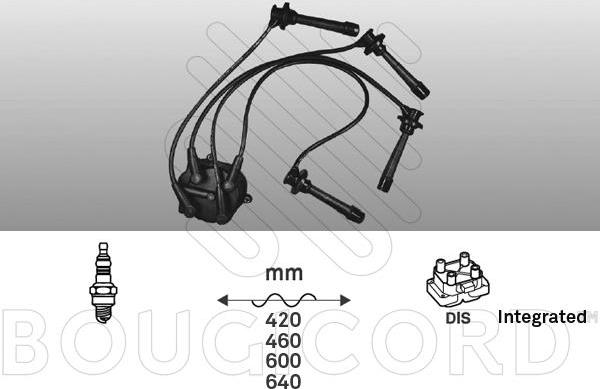EFI 7409 - Комплект проводів запалювання autocars.com.ua
