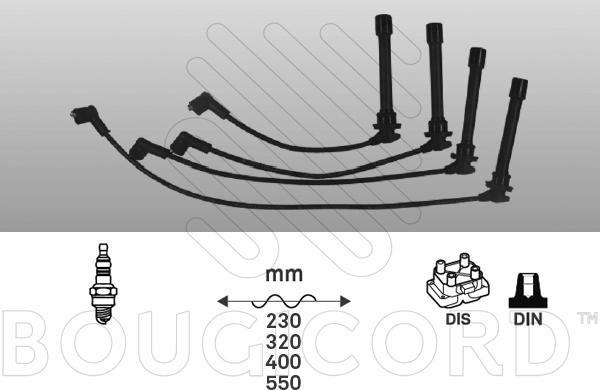 EFI 7412 - Комплект проводів запалювання autocars.com.ua