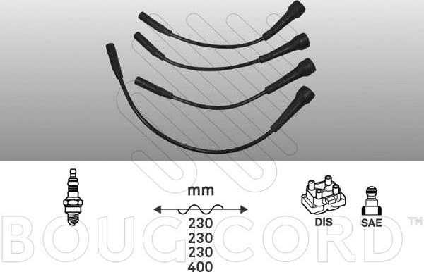 EFI 7420 - Комплект проводів запалювання autocars.com.ua